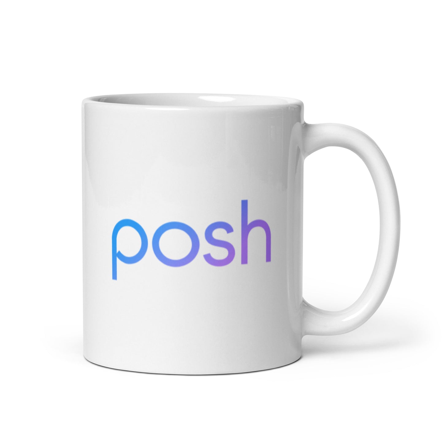 White glossy mug (Poshie)